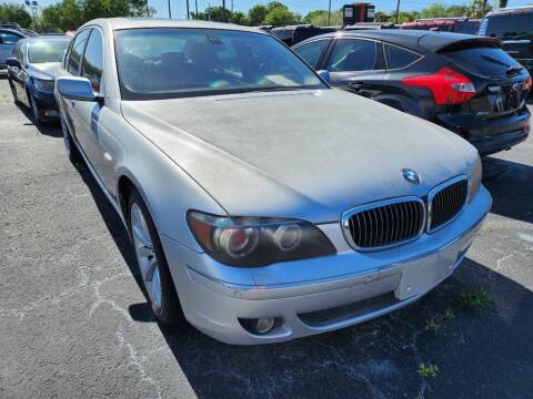 2008 BMW 7 Series for sale at Tony's Auto Sales in Jacksonville FL