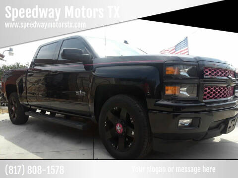 2015 Chevrolet Silverado 1500 for sale at Speedway Motors TX in Fort Worth TX