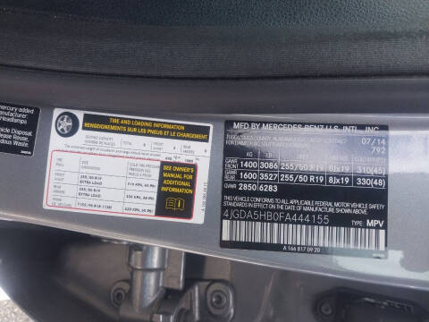 2015 Mercedes-Benz M-Class ML 350 4MATIC