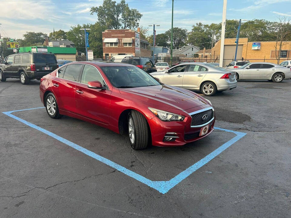 2015 INFINITI Q50 for sale at Chicago Auto House in Chicago, IL