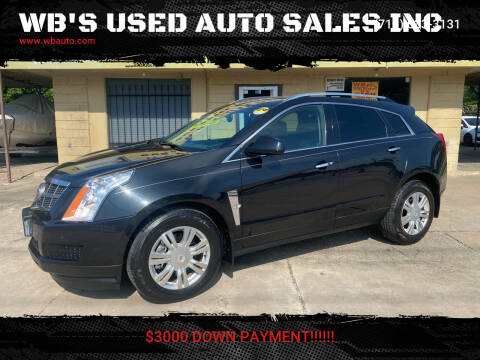 2011 Cadillac SRX for sale at WB'S USED AUTO SALES INC in Houston TX