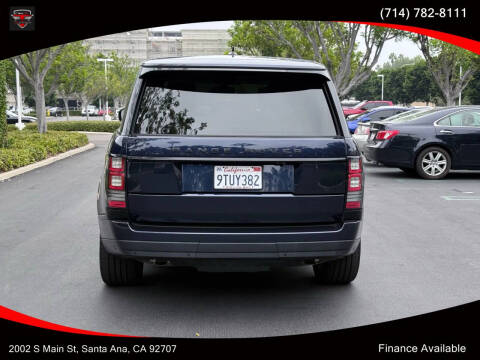 2016 Land Rover Range Rover Supercharged LWB