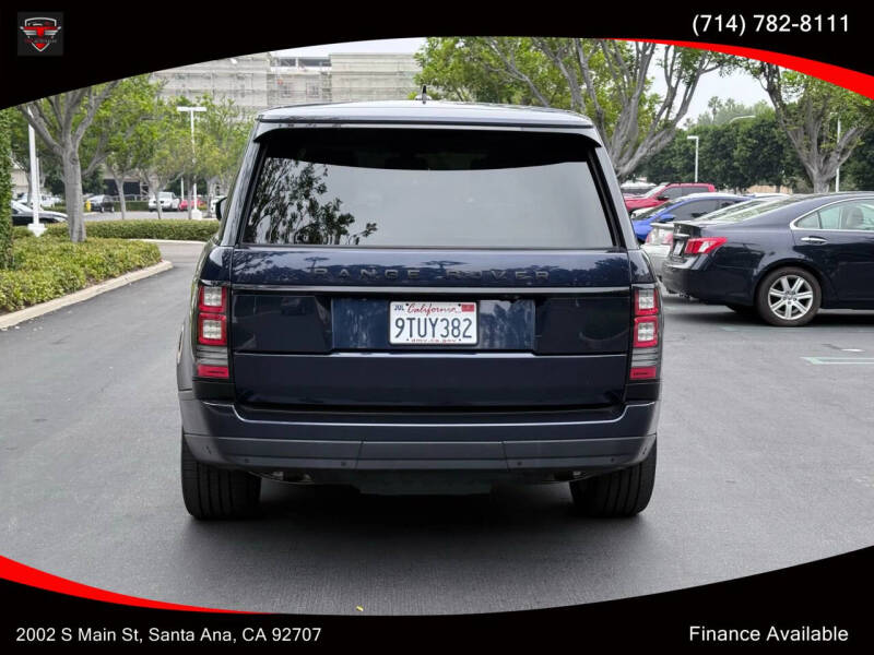 2016 Land Rover Range Rover Supercharged LWB