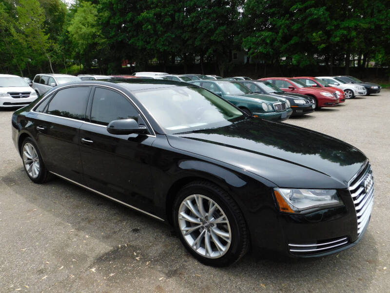 2014 Audi A8 L for sale at Macrocar Sales Inc in Uniontown OH