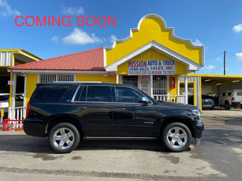 2015 Chevrolet Tahoe for sale at Mission Auto & Truck Sales, Inc. in Mission TX