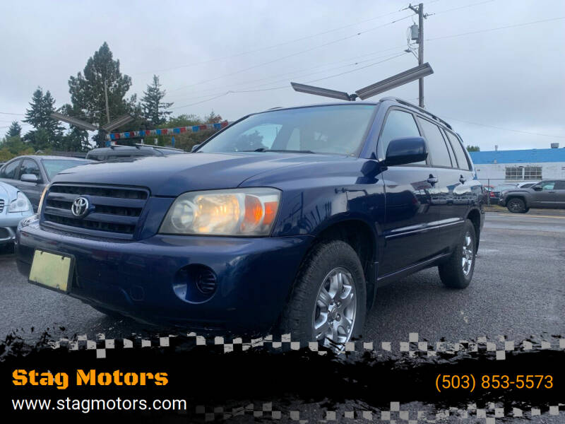 2004 Toyota Highlander for sale in Portland, OR