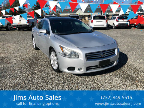 2012 Nissan Maxima for sale at Jims Auto Sales in Lakehurst NJ