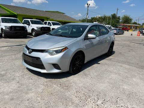 2015 Toyota Corolla for sale at RODRIGUEZ MOTORS CO. in Houston TX