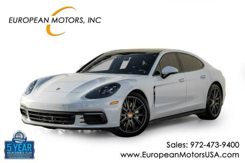 2019 Porsche Panamera for sale at European Motors Inc in Plano TX