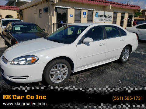 2016 Chevrolet Impala Limited for sale at KK Car Co Inc in Lake Worth FL