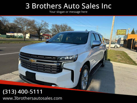 2022 Chevrolet Suburban for sale at 3 Brothers Auto Sales Inc in Detroit MI