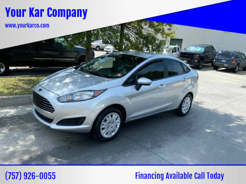 2017 Ford Fiesta for sale at Your Kar Company in Norfolk VA