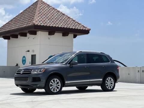2013 Volkswagen Touareg for sale at D & D Used Cars in New Port Richey FL