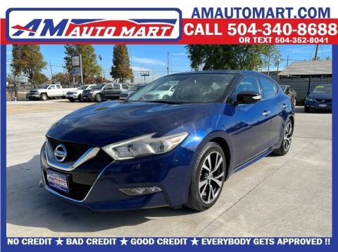 2017 Nissan Maxima for sale at AM Auto Mart Marrero LLC in Marrero LA