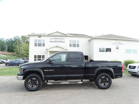 2004 Dodge Ram 1500 for sale at SOUTHERN SELECT AUTO SALES in Medina OH