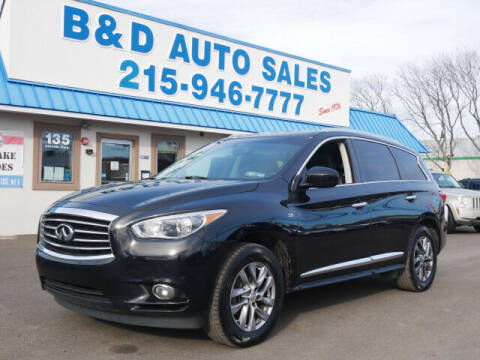 2015 Infiniti QX60 for sale at B & D Auto Sales Inc. in Fairless Hills PA