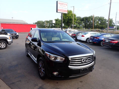 2015 Infiniti QX60 for sale at Marty's Auto Sales in Savage MN