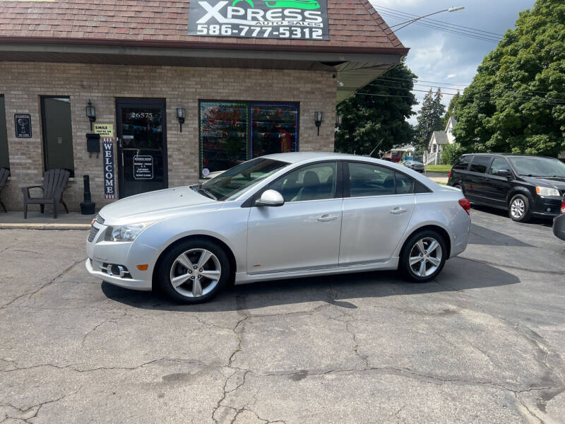 2012 Chevrolet Cruze for sale at Xpress Auto Sales in Roseville MI