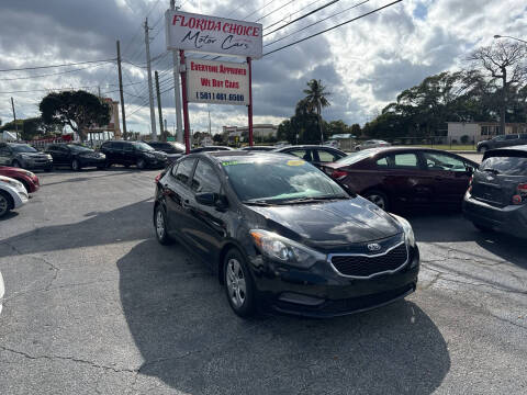 2016 Kia Forte for sale at Florida Choice Motorcars in West Palm Beach FL