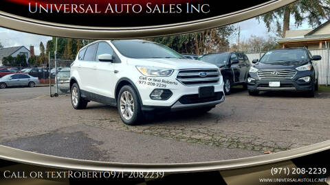 2017 Ford Escape for sale at Universal Auto Sales Inc in Salem OR