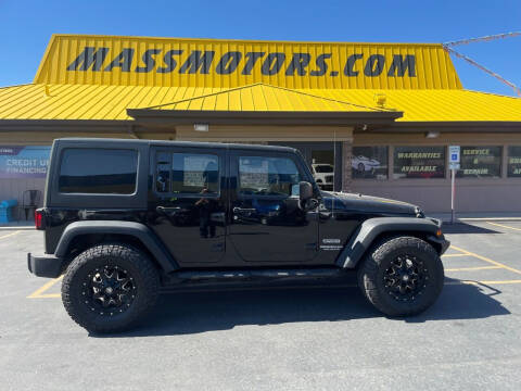 2017 Jeep Wrangler Unlimited for sale at M.A.S.S. Motors in Boise ID