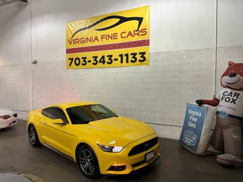 2016 Ford Mustang for sale at Virginia Fine Cars in Chantilly VA