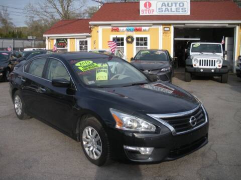 2015 Nissan Altima for sale at One Stop Auto Sales in North Attleboro MA