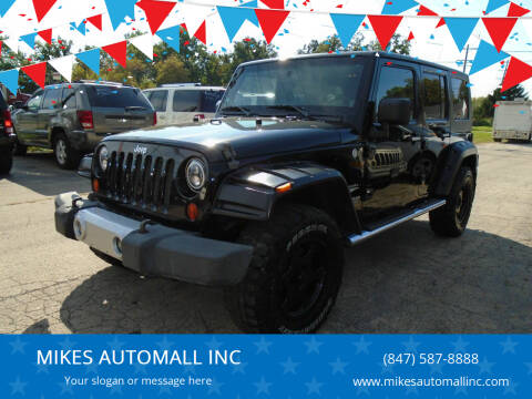 2010 Jeep Wrangler Unlimited for sale at MIKES AUTOMALL INC in Ingleside IL