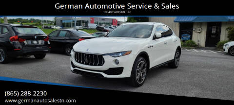 2017 Maserati Levante for sale at German Automotive Service & Sales in Knoxville TN