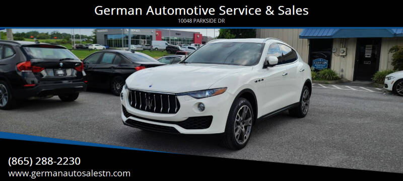 2017 Maserati Levante for sale at German Automotive Service & Sales in Knoxville TN