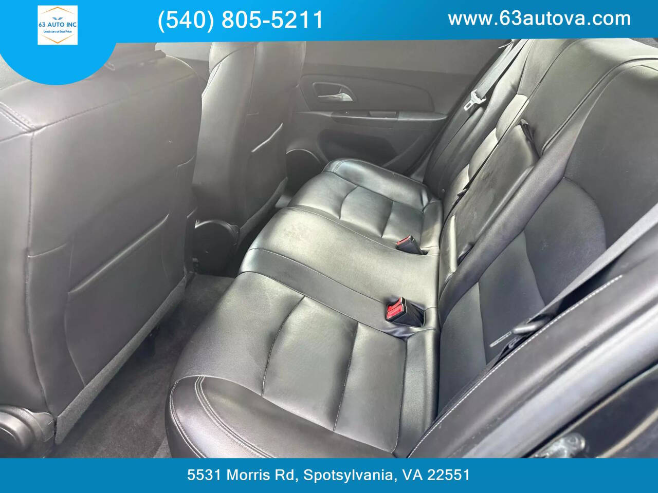 2014 Chevrolet Cruze for sale at 63 Auto Inc in Spotsylvania, VA