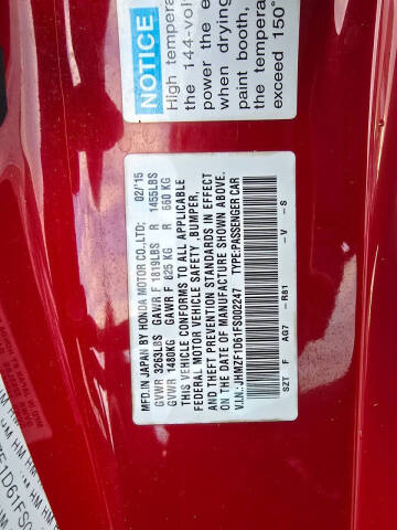 2015 Honda CR-Z EX w/Navi