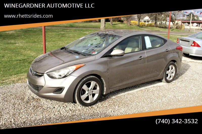 2013 Hyundai Elantra for sale at WINEGARDNER AUTOMOTIVE LLC in New Lexington OH
