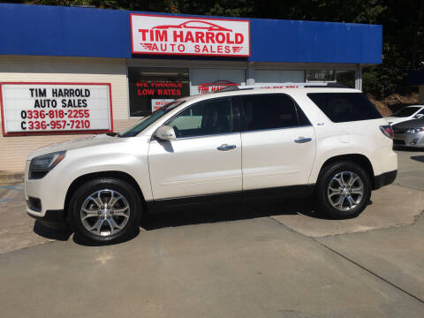 2014 GMC Acadia for sale at Tim Harrold Auto Sales in Wilkesboro NC