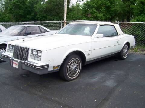 1982 Buick Riviera for sale at lemity motor sales in Zanesville OH