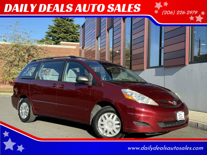 2009 Toyota Sienna for sale at DAILY DEALS AUTO SALES in Seattle WA