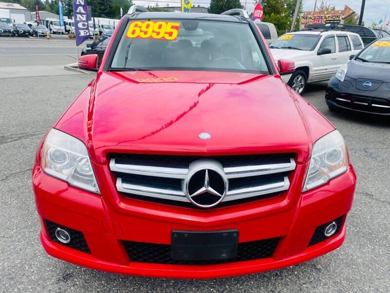 2010 Mercedes-Benz GLK for sale at New Creation Auto Sales in Everett, WA