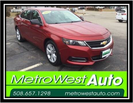 2014 Chevrolet Impala for sale at Metro West Auto in Bellingham MA