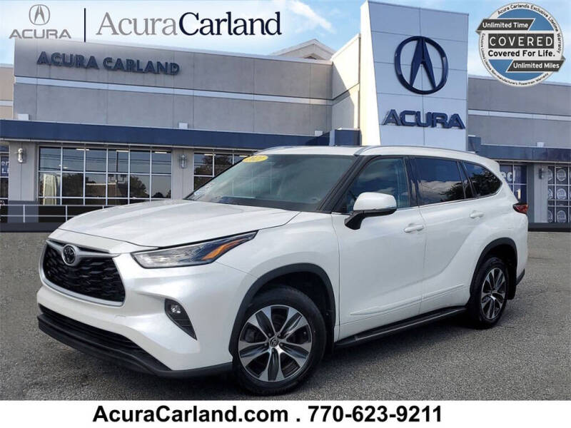 2021 Toyota Highlander for sale at Acura Carland in Duluth GA