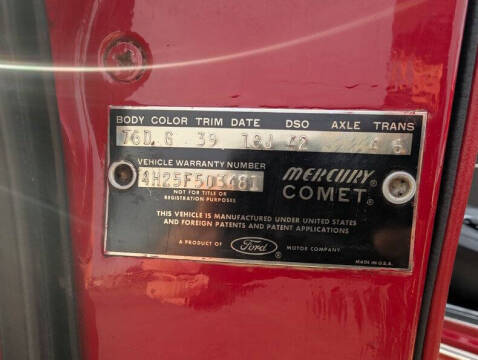 1964 Mercury Comet