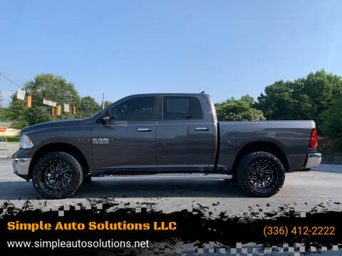 2014 RAM Ram Pickup 1500 for sale at Simple Auto Solutions LLC in Greensboro NC