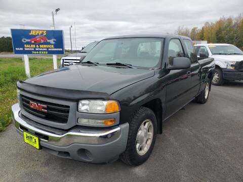 2006 GMC Sierra 1500 for sale at Jeff's Sales & Service in Presque Isle ME