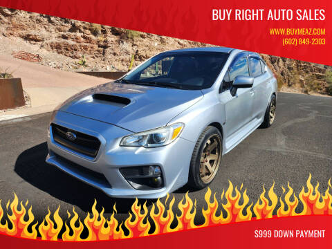 2015 Subaru WRX for sale at BUY RIGHT AUTO SALES in Phoenix AZ