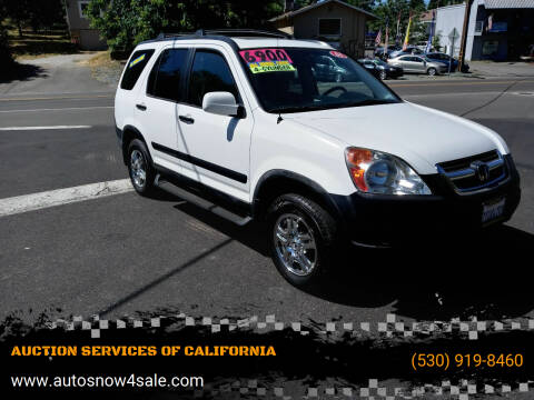 2004 Honda CR-V for sale at Autosnow4sale.com in El Dorado CA