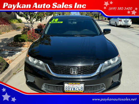 2014 Honda Accord for sale at Paykan Auto Sales Inc in San Diego CA