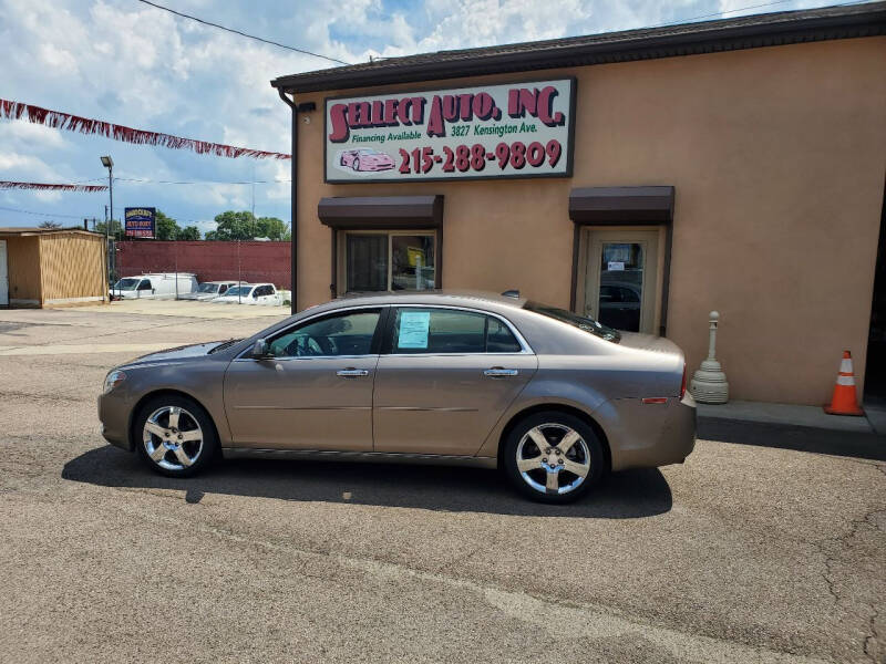 2012 Chevrolet Malibu for sale at SELLECT AUTO INC in Philadelphia PA