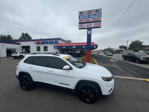 2019 Jeep Cherokee for sale at US Auto Sales in Garden City MI