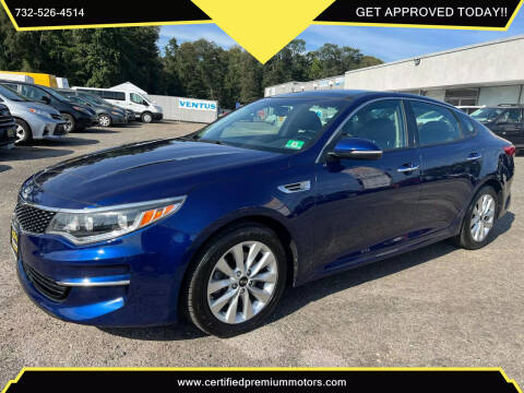 2016 Kia Optima for sale at Certified Premium Motors in Lakewood NJ