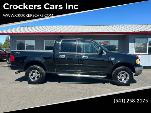 2002 Ford F-150 for sale at Crockers Cars Inc in Lebanon OR