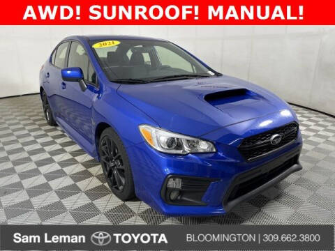 2021 Subaru WRX for sale at Sam Leman Toyota Bloomington in Bloomington IL